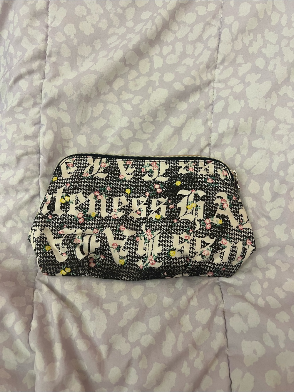 Harajuku Lovers Gwen Stefani Patterned Cosmetic Bag